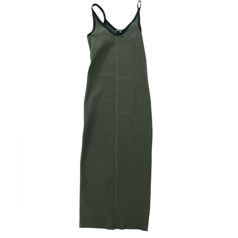 James Perse Chevron Rib Cami Dress - Picture 2 of 7